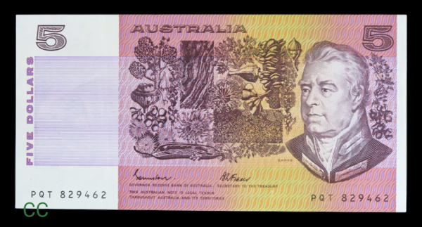 Australia 5 dollars 1985