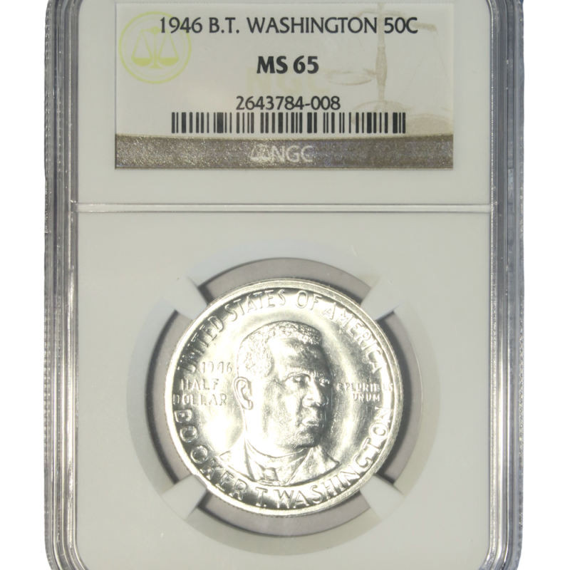 Booker t half dollar 1946