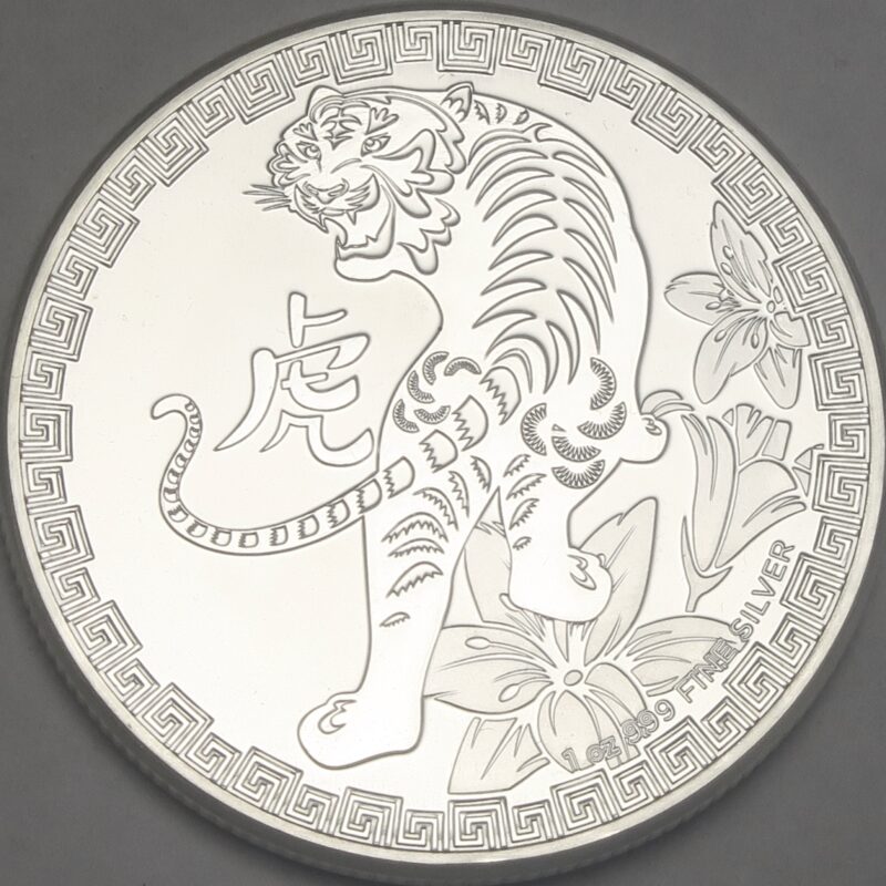 Year of the tiger niue coin