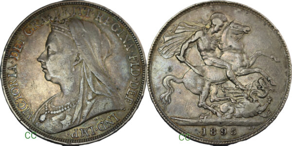 British coin 1895