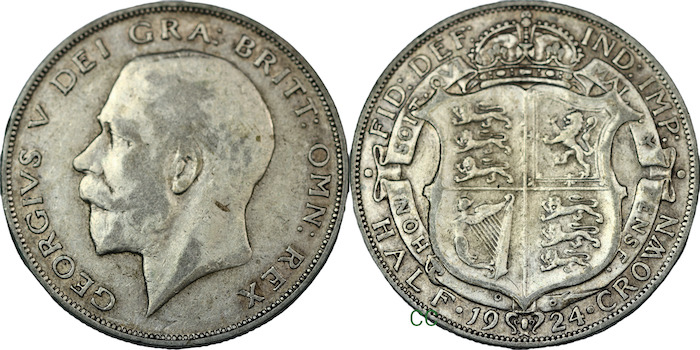 1924 halfcrown