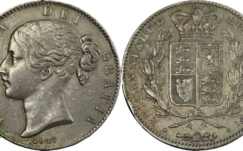 1847 crown