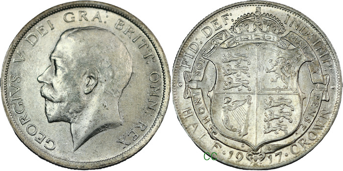 1917 halfcrown
