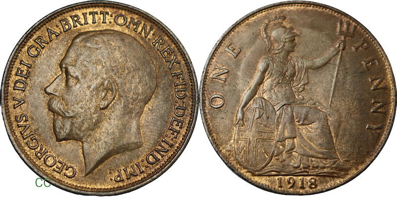 1918 Penny