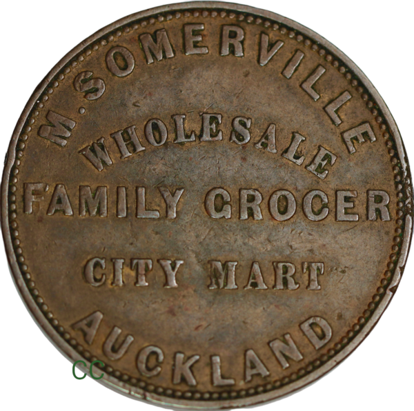 City mart penny 1857