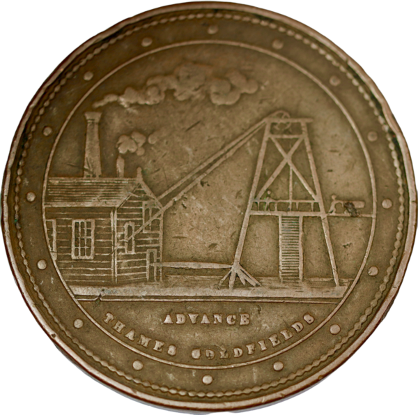 Grahamstown penny 1874