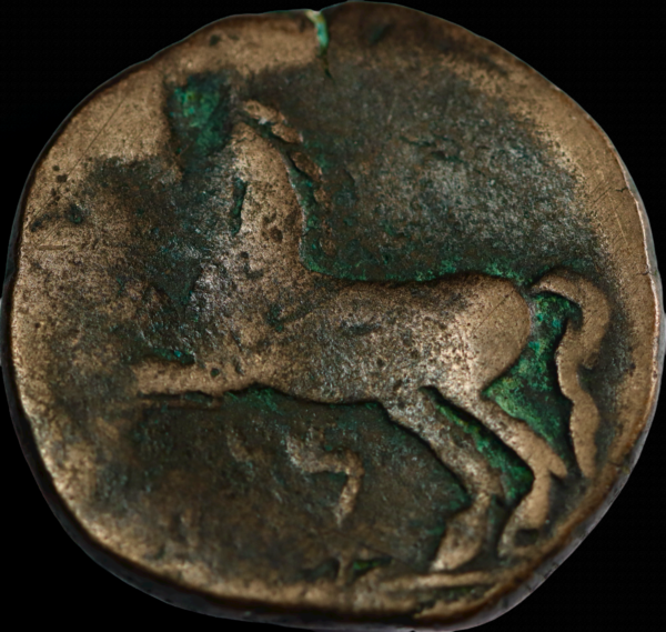 Bronze unit gallopping horse