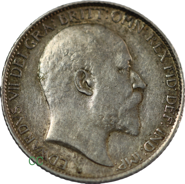 British sixpence 1910