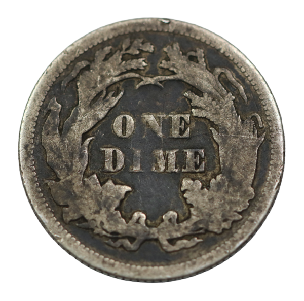United states dime 1873