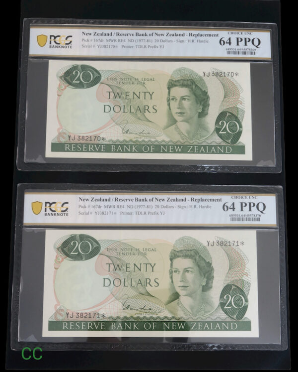 Zealand star notes unc