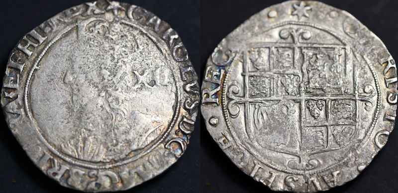 Charles first shilling 1640