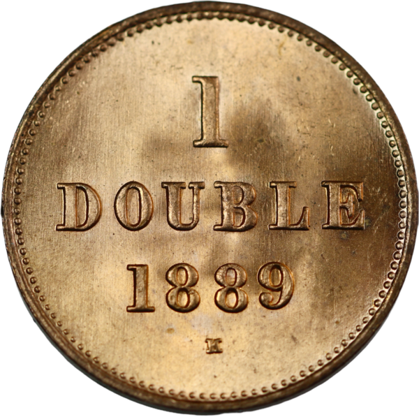 Guernsey top grade coin 1889