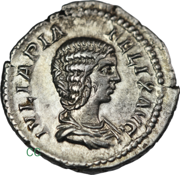 Roman denarius julia domna