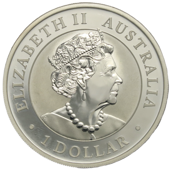Australia silver dollar 2022