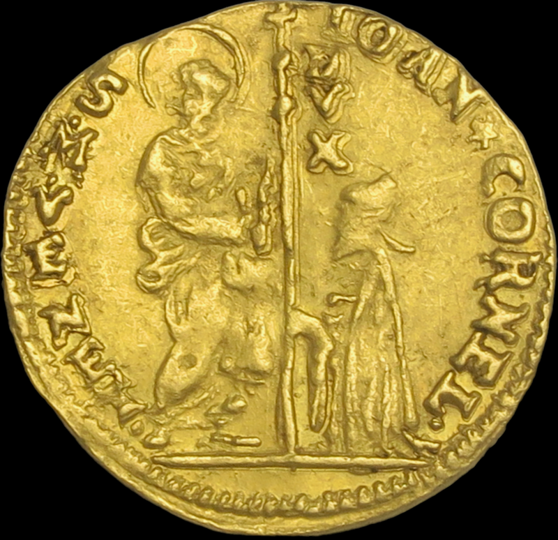 Venice saint mark gold coin