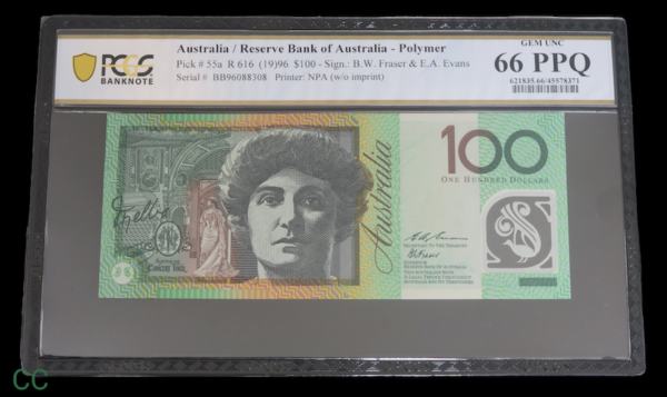 Australian banknotes 1996