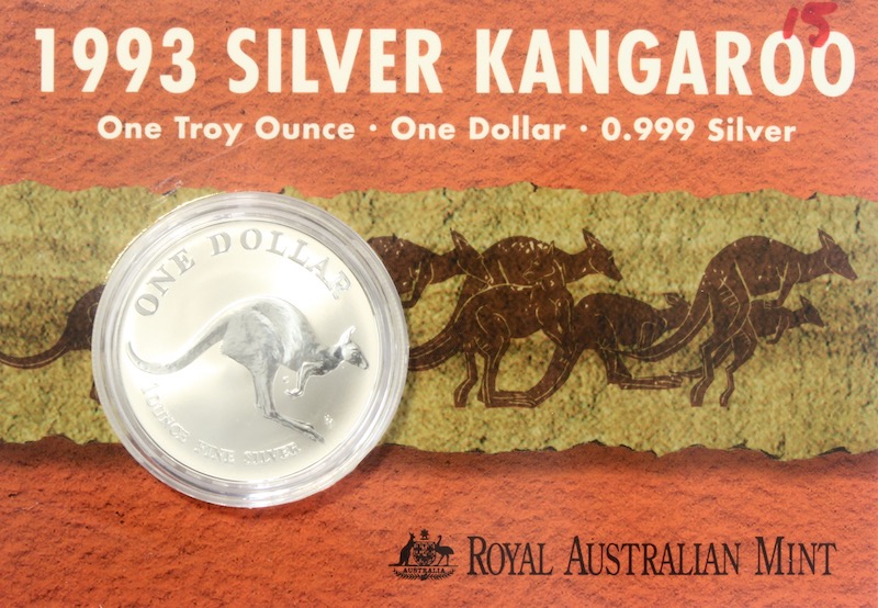 Silver kangaroo 1993