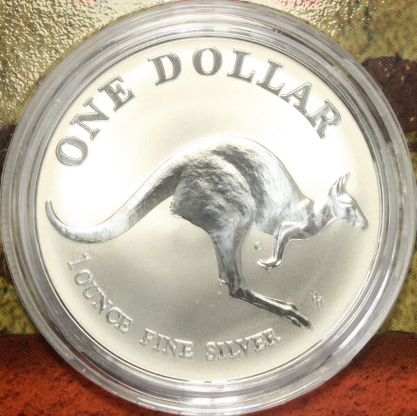 First year kangaroo dollar 1993