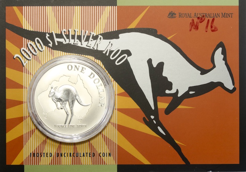 Kangaroo dollar year 2000