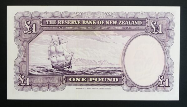 Zealand sterling pound note