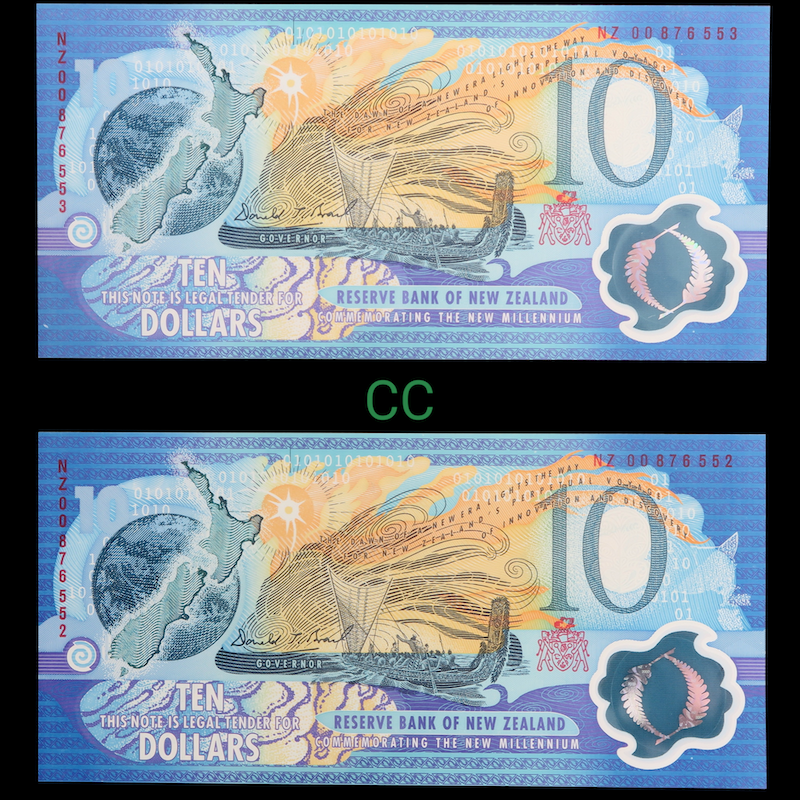 Millennium commemorative banknotes