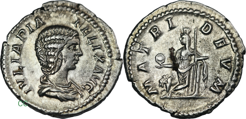 Julia domna denarius