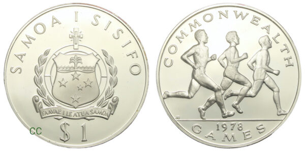 Commonwealth games coin