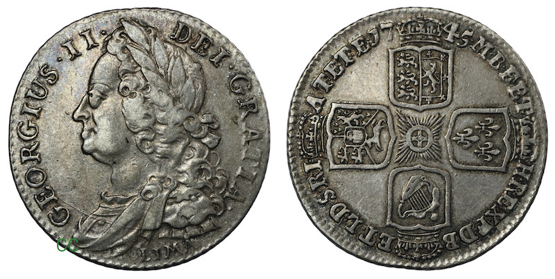 Shilling 1745