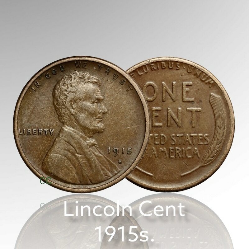 Lincoln cent 1915s