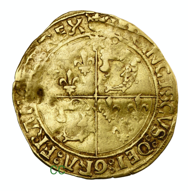 Francis first french gold coin