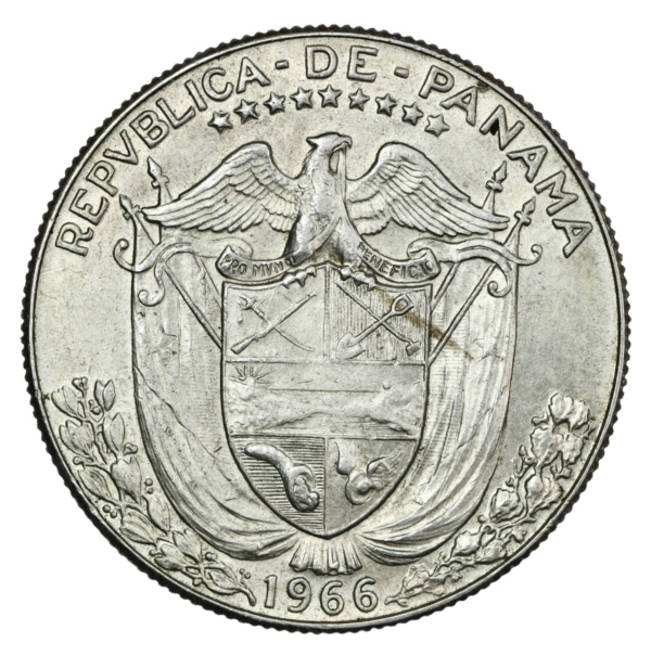 Panama national arms coin