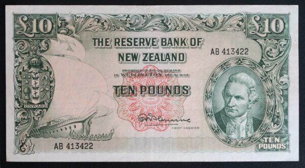New zealand sterling bank notes