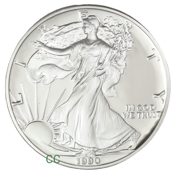 Silver eagle 1990s proof