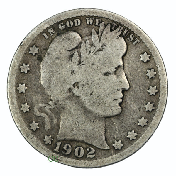 American quarter 1902s