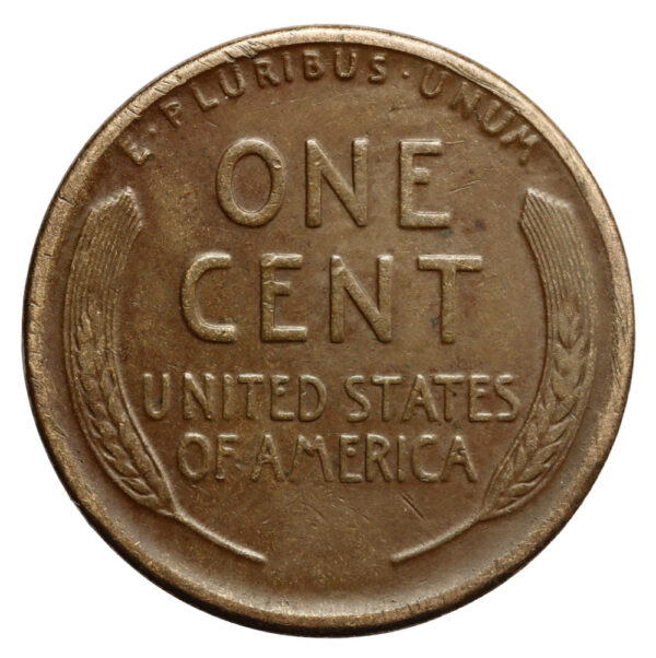 Lincoln and wheat ears cent 1915s