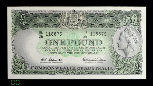Australia tone pound 1953