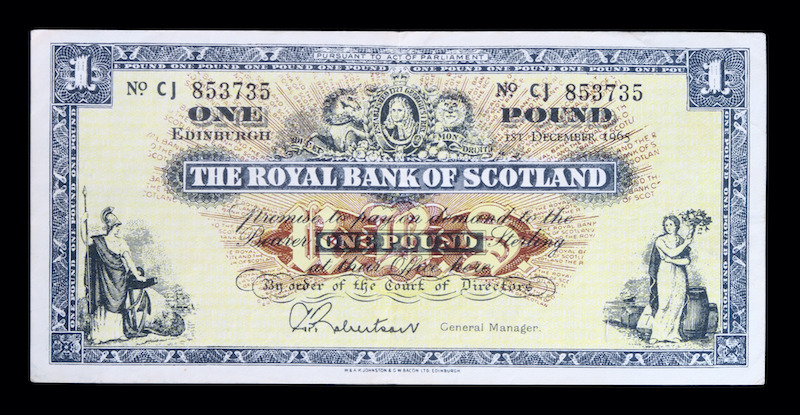 Royal bank of scotland pound