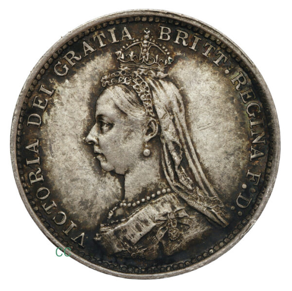 Jubilee bust 3 pence 1887