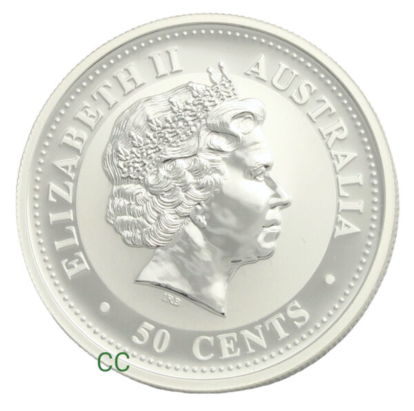 Half ounce 2002 horse coin