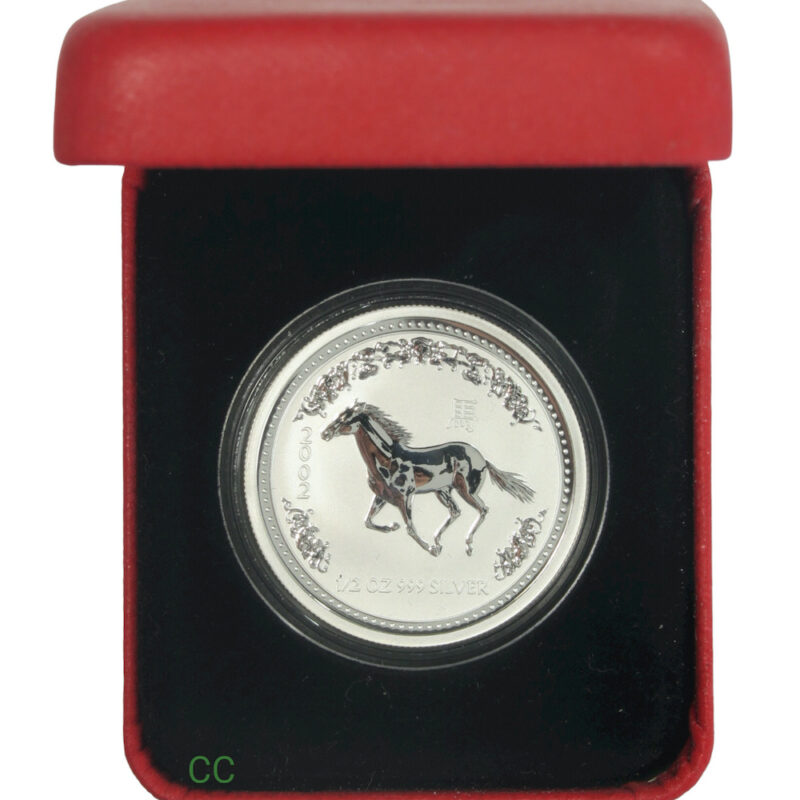 Lunar coin year of the horse