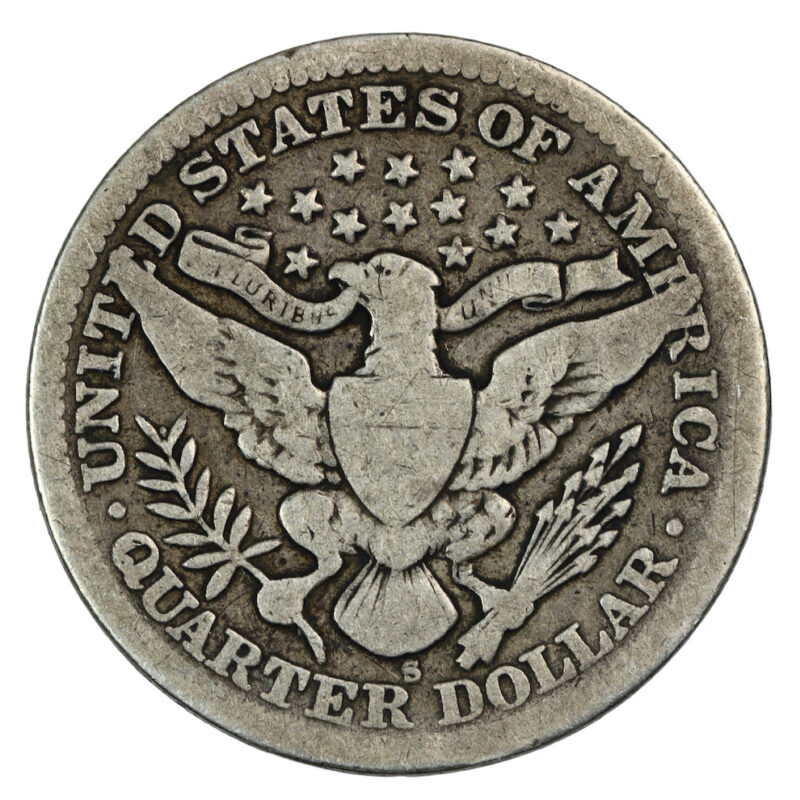 Barber quarter 1902s