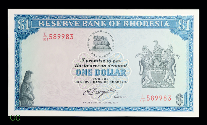 Rhodesia banknotes