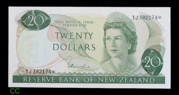 New zealand star note yj