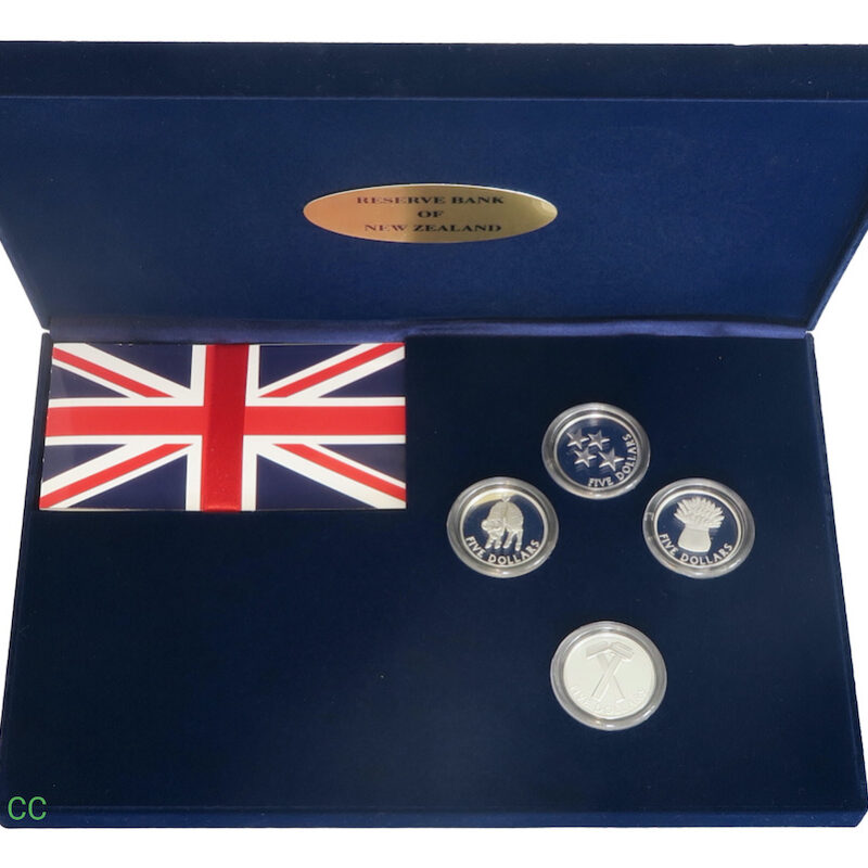 New zealand proof set 1998