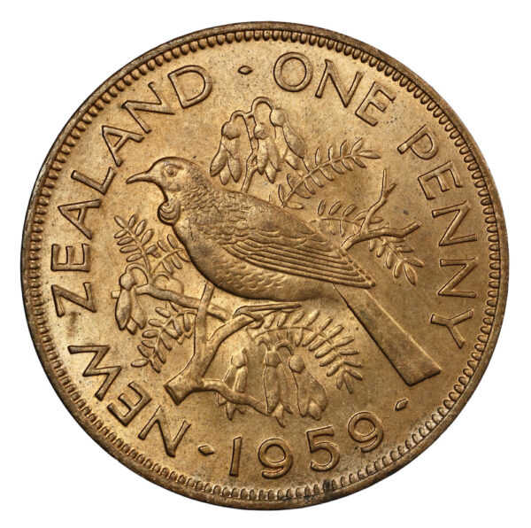 Bronze zealand penny