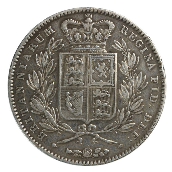 Shield reverse 1844 crown