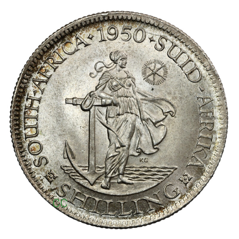 South africa shilling 1950