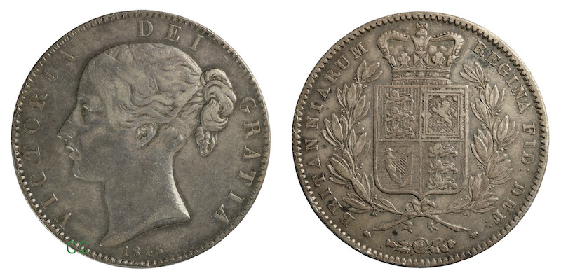 Victoria crown 1845