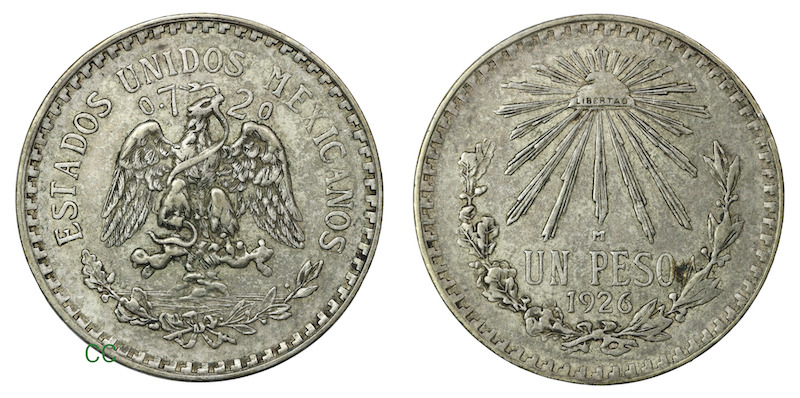 Mexico peso 1926