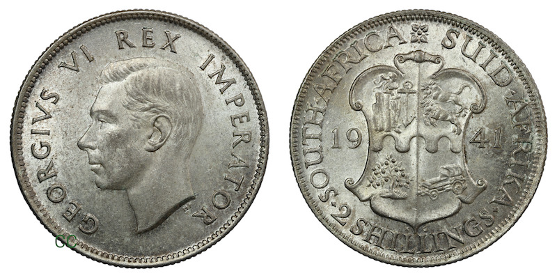 South africa florin 1941